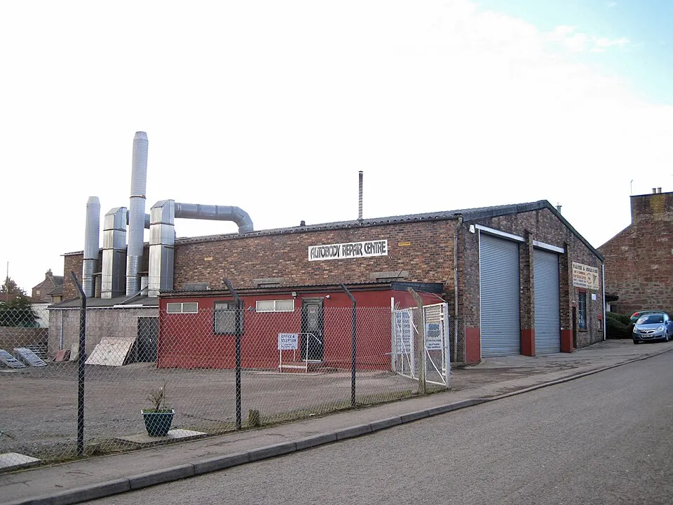 Context photograph: Vehicle repair workshop, Blairgowrie - geograph.org.uk - 3352987; operations context, not an identified product or supplier on this page.