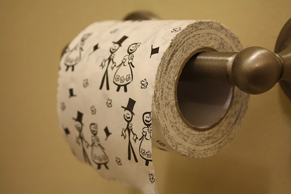 Context photograph: Toilet Paper!; paper context, not an identified product or supplier on this page.