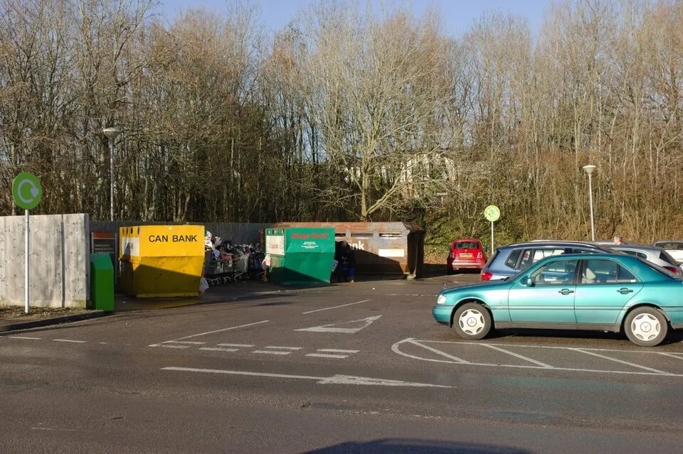 Context photograph: Recycling Facility, Chippenham Sainsbury's - geograph.org.uk - 4299794; operations context, not an identified product or supplier on this page.