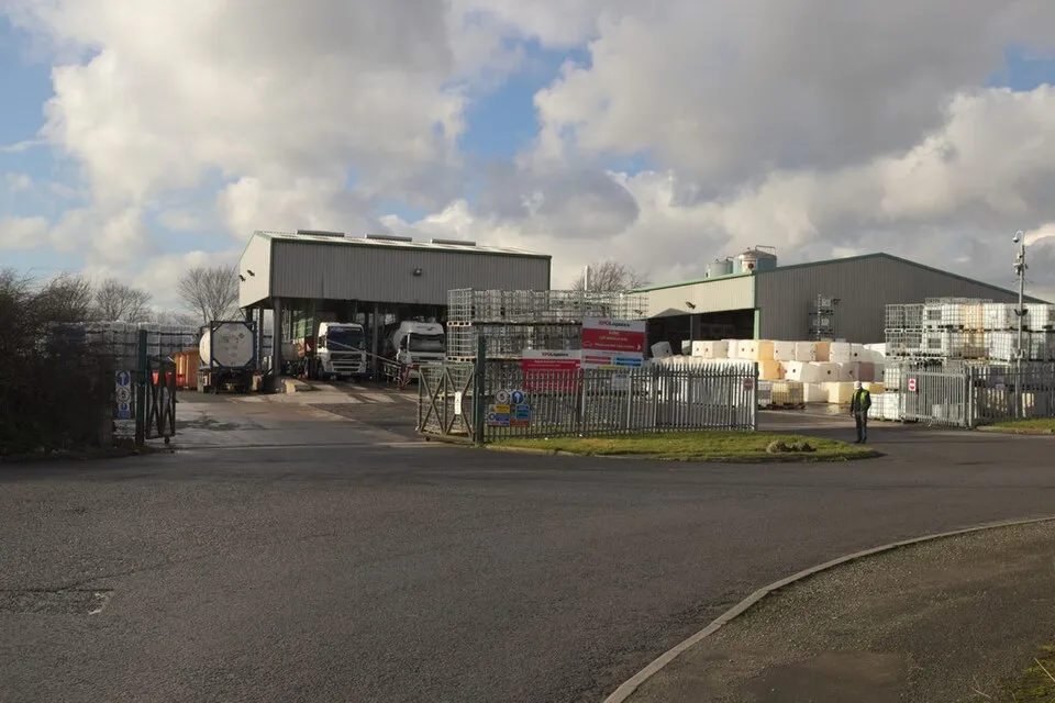 Context photograph: XPO Logistics, Nab Lane Industrial Estate - geograph.org.uk - 5275458; operations context, not an identified product or supplier on this page.