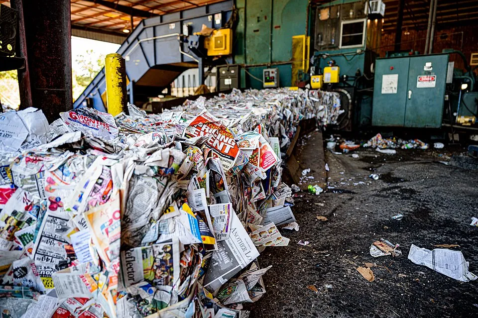 Context photograph: Greenville Public Works, ECVC Recycling Sorting facility - 28; operations context, not an identified product or supplier on this page.