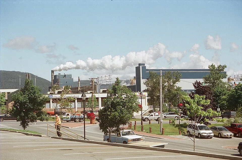 Context photograph: Corner Brook Pulp and Paper NFLD5; paper context, not an identified product or supplier on this page.