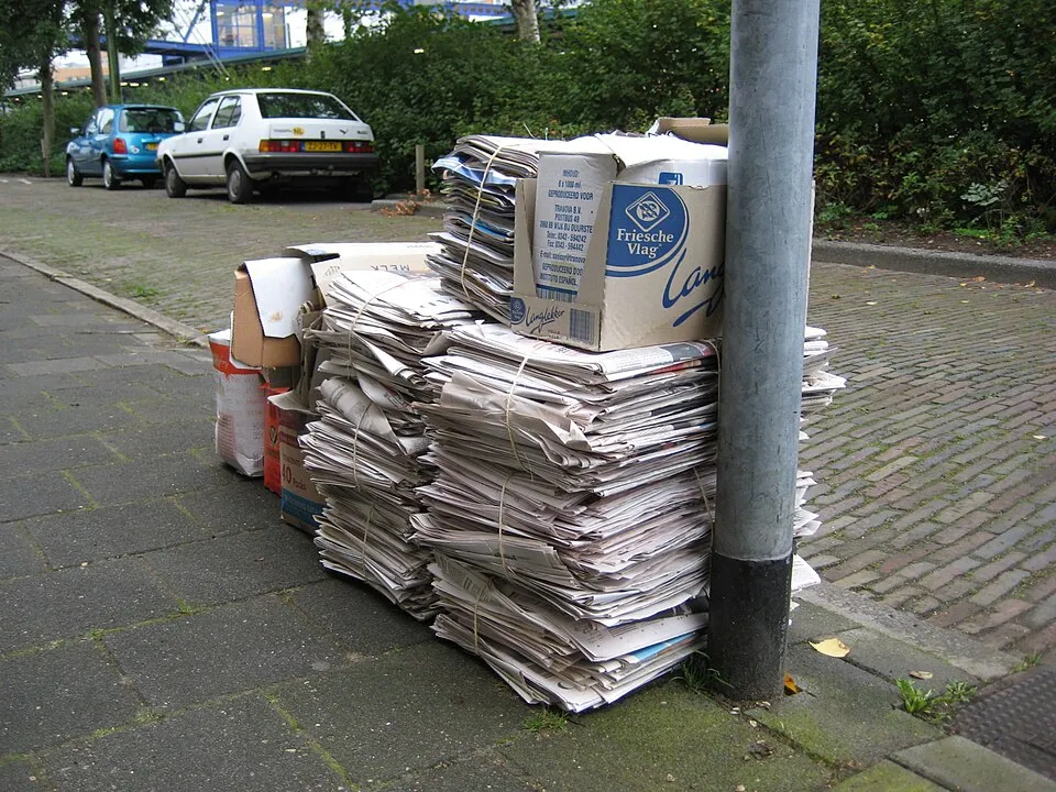 Context photograph: 20080826 Waste Paper; paper context, not an identified product or supplier on this page.