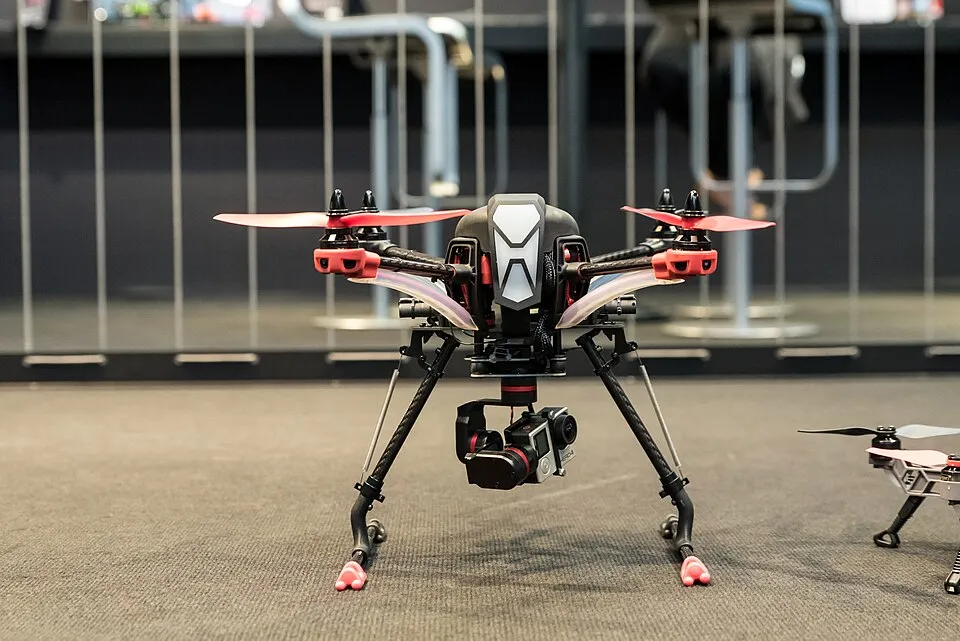 Context photograph: Quadrocopter - CeBit 2017 01; events context, not an identified product or supplier on this page.