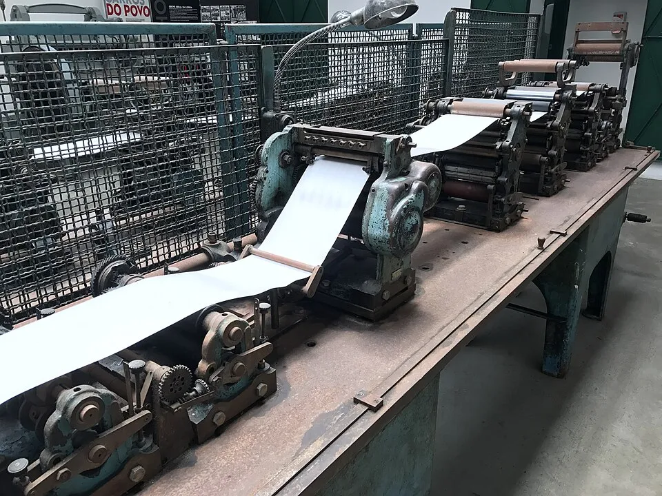 Context photograph: Carris Museum Printing Workshop - Benchtop Multi-Color Press 1; printing context, not an identified product or supplier on this page.