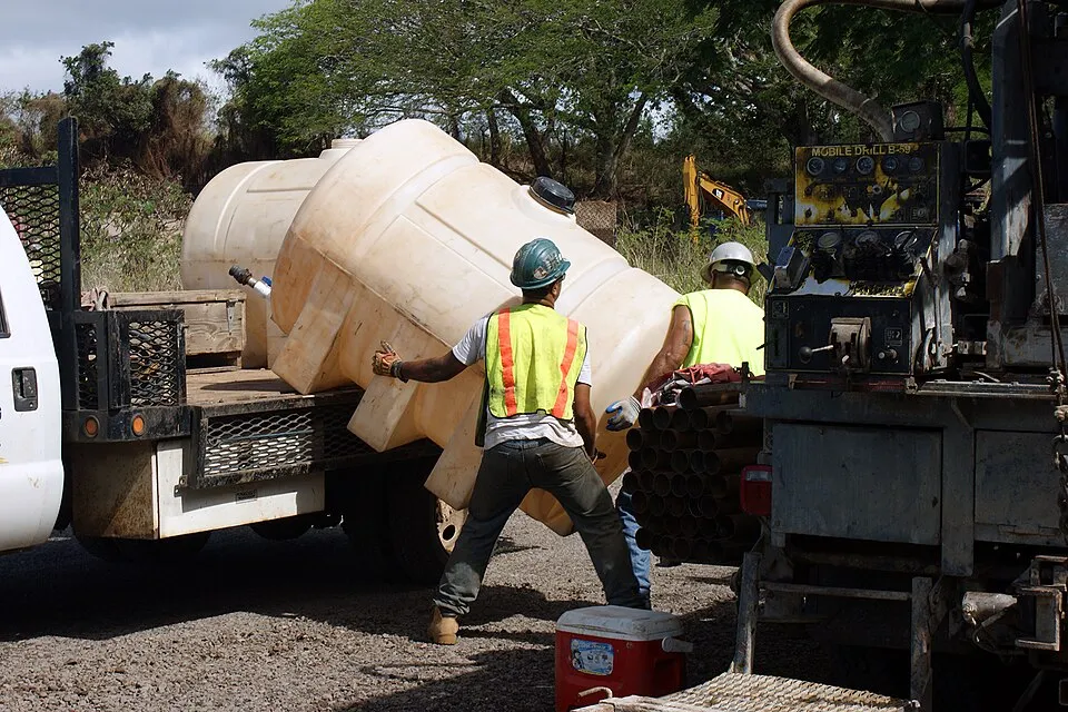 Context photograph: Drill Rig Arrives at First Monitoring Well Location at Red Hill (28608000816); science context, not an identified product or supplier on this page.