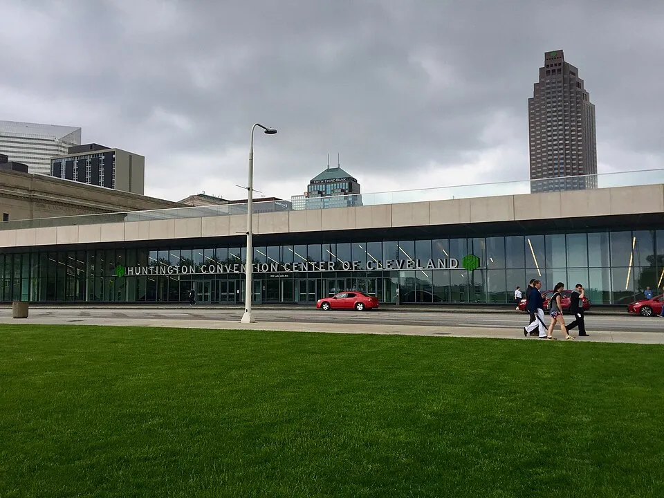 Context photograph: Convention Center, Cleveland, OH (27420329577); events context, not an identified product or supplier on this page.